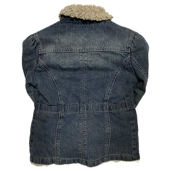 Me Jane Fur Trim Jean Jacket - Picture 3 of 4